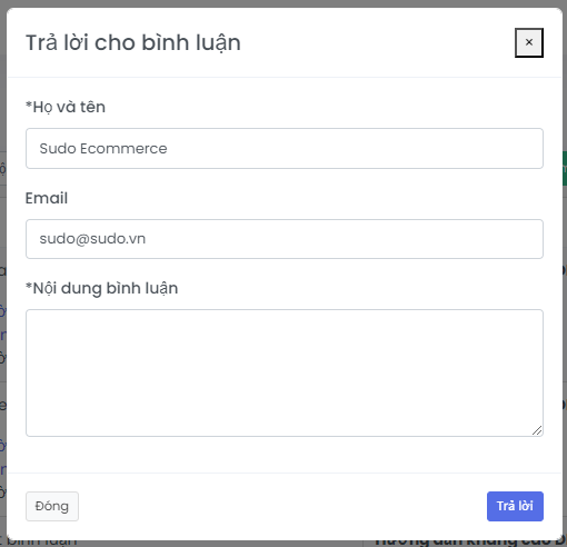 Hướng dẫn quản lý bình luận AI