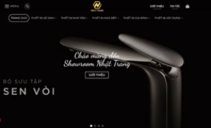 Tư vấn & Thiết kế Website Showroom Nhật Trang