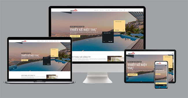 Những mẫu thiết kế website công ty xây dựng chuyên nghiệp