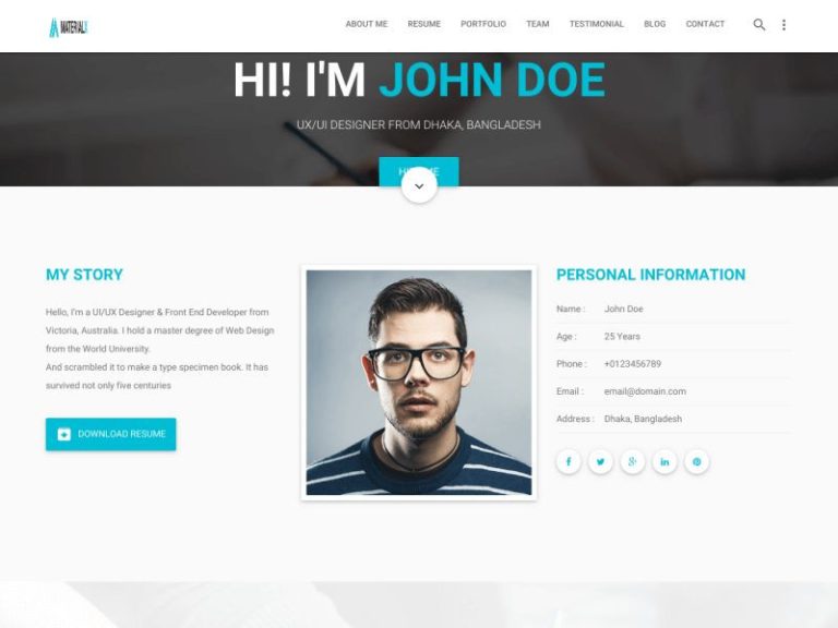 Dịch vụ thiết kế website cá nhân chuyên nghiệp, uy tín
