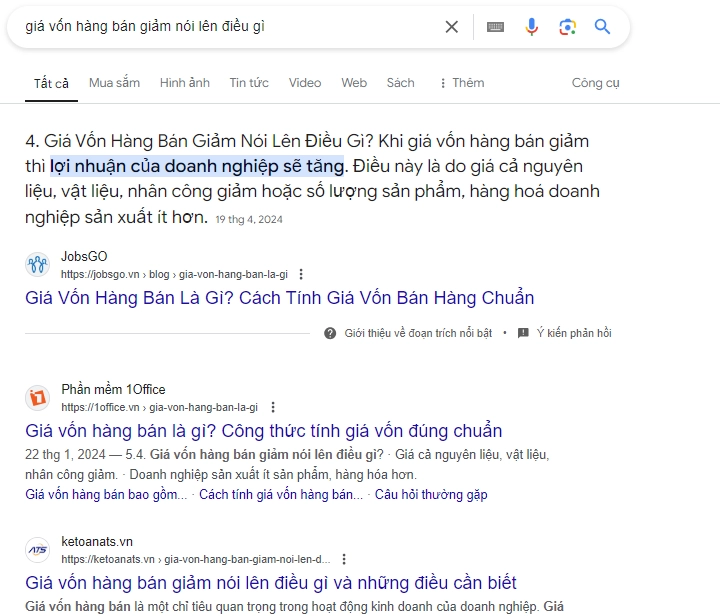 SEO Website dịch vụ kế toán ATS