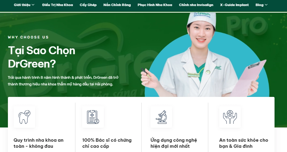 Website phòng khám nha khoa cần có những gì