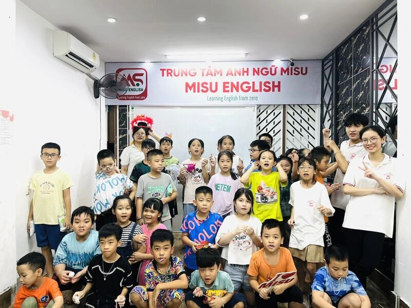 Trung tâm tiếng anh cho bé ở hải phòng Misu English