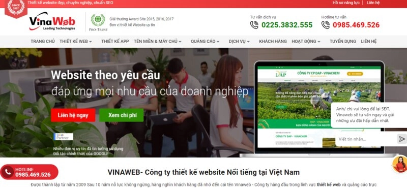 Công ty dịch vụ SEO tại Hải Phòng - Vinaweb