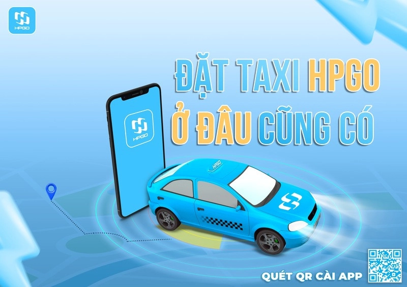 Ứng dụng đặt xe thông minh Hải Phòng HPGO