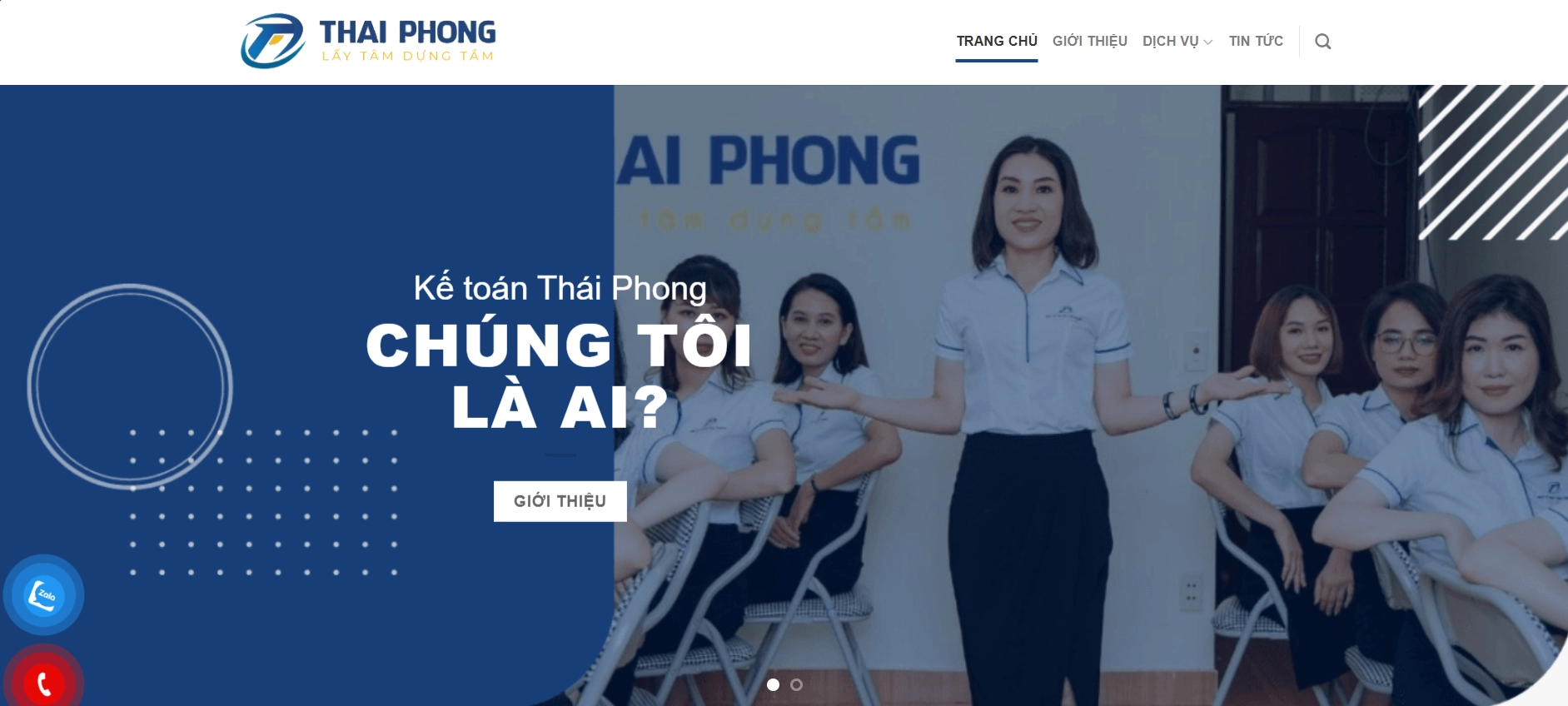 website gioi thieu cong ty