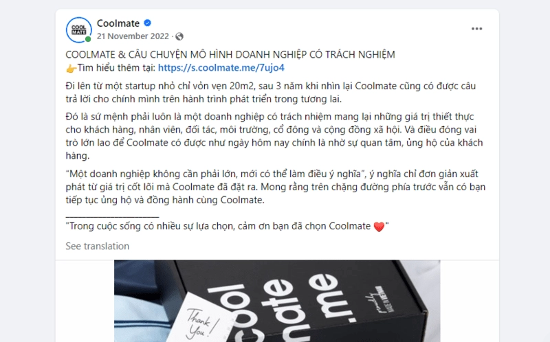 Mẫu bài viết chạy quảng cáo facebook storytelling