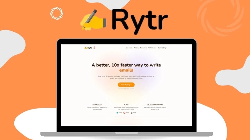 AI viết content free - Rytr