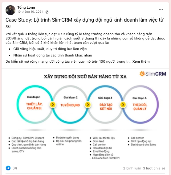 Mẫu Content Facebook hay là gì