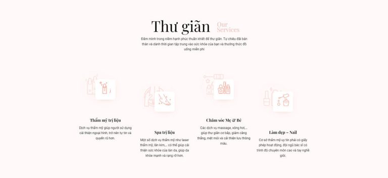 Thiết kế website thẩm mỹ viện chuyên nghiệp, đạt chuẩn SEO