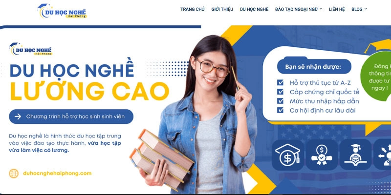 Giao diên website bắt mắt, banner rõ ràng