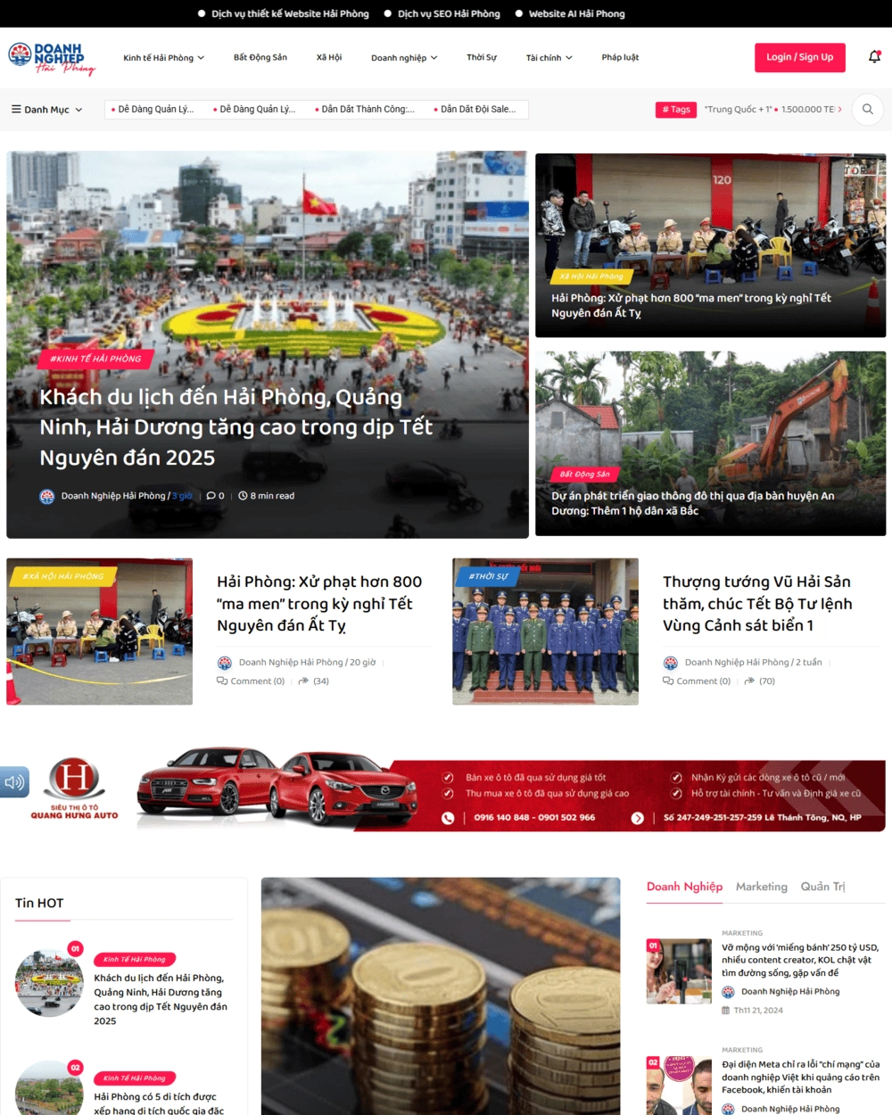 Website Doanh nghiệp Hải Phòng