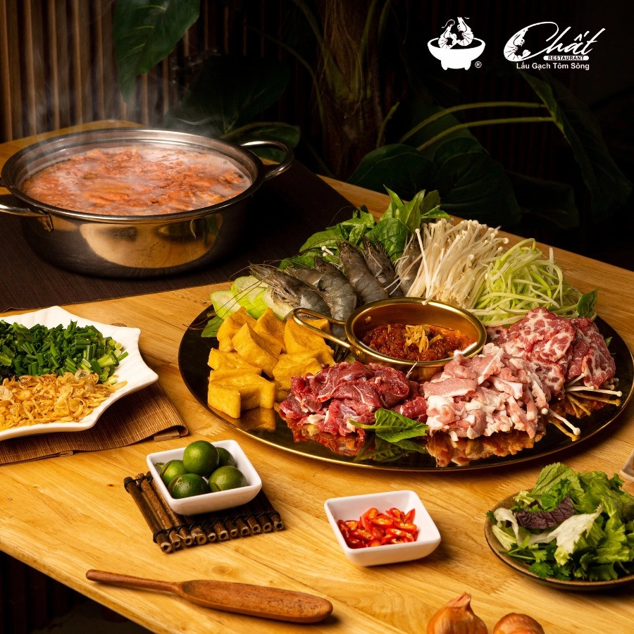 Giới thiệu tổng quan về Nhà hàng CHẤT - Lẩu gạch tôm sông