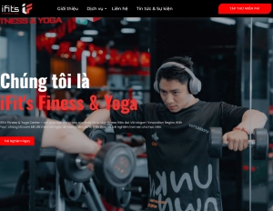 Dự án Tư vấn & Thiết kế website iFits Fitness & Yoga